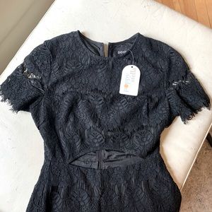 Do & Be fit & flare dress with cute cutouts